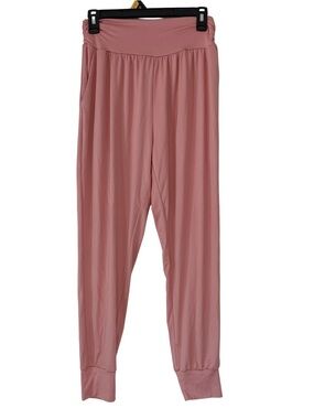 3/$20 UEU Women’s Dusty Rose Jogger Pants - Comfortable Track Joggers